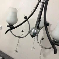 دو عدد لوستر سه شاخه|لوستر و چراغ آویز|بندرعباس, |دیوار