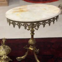 میز و شکلات خوری برنز