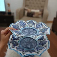 شیرینی خوری دوطبقه میناکاری