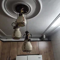 لوستر سه شاخه زیبا