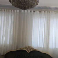 پرده ساده حریر