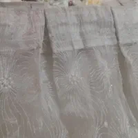 پرده سفید طرح جدید