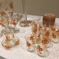 سرویس ۳۸ پارچه پذیرایی نقاشی دست پاشاباغچه و سوگا|ظروف سرو و پذیرایی|تهران, امانیه|دیوار