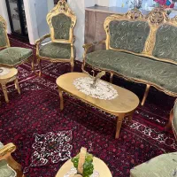 مبل سلطنتی تمام چوب راش