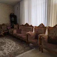 مبلمان استیل چوب راش،پارچه ترک ،قیمتویترین جداست..|مبلمان خانگی و میز عسلی|تهران, هفده شهریور|دیوار
