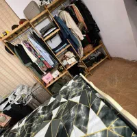 شلف و رگال چوبی|کتابخانه، شلف، قفسه‌های دیواری|شیراز, شهرک قمشه|دیوار