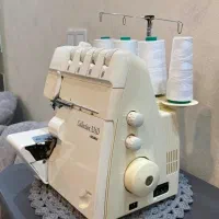چرخ سردوز ژوکی۴ نخ اصل کره ای  کم کارکرد  ۱۳،۵۰۰|چرخ خیاطی و ریسندگی|پرند, فاز ۵|دیوار