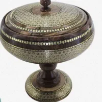 ظرف  بزرگ خاتم اکبند