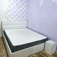 تخت دونفره با تشک و میز آرایش شش کشور جادار