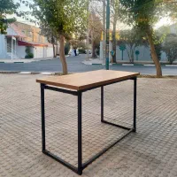 میز تحریر و رگال ترکیب چوب و فلز|میز تحریر و کامپیوتر|اندیشه, اندیشه فاز ۵|دیوار