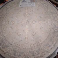 فرش دایره ۱۲۰۰ شانه بزگمهر کاشان
