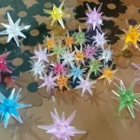 ستاره های تزئینی زیبا فقط 100