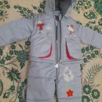 کاپشن خارجی بچه گانه سرهمی باجلیقه