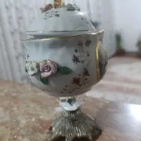 شکلات خوری قندان گل برجسته|ظروف سرو و پذیرایی|سهند, |دیوار