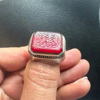 انگشتر عقیق سرخ یمنی