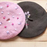 کلاه گلدوزی شده با دست|لباس|رشت, بلوار گیلان|دیوار