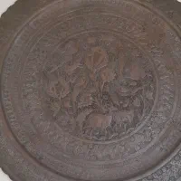 سینی مسی|کلکسیون اشیاء عتیقه|بروجرد, |دیوار