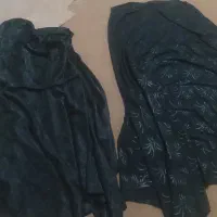 لباس کردی دوعدد چادر آماده ولباس کردی