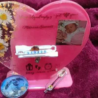 استند نوزادی یاد بود هدیه جشن تولد جاودانه کردن