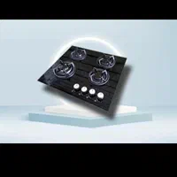 اجاق ۴ شعله شیشه سکوریت|اجاق گاز و لوازم برقی پخت‌وپز|رشت, حمیدیان|دیوار