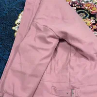 پالتو فوتر رنگ صورتی کالباسی