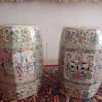 گلدان صندلی چینی مرغی