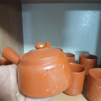 سرویس چای خوری دست‌ساز ژاپنی آکبند با جعبه|قوری، کتری، قهوه‌ساز دستی|تهران, نعمت‌آباد|دیوار