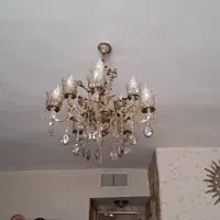 لوستر ۵ شاخه برنز