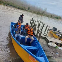 قایق سواری مطمئن در اسکله مجازه قوی سپید نیزار|تور و چارتر|بندر انزلی, تختی|دیوار