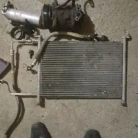 کمپرسور کولر کامل پژو ۴۰۵ با تمام تجهیزات