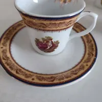 ست فنجان و نعلبکی 12پارچه لمونژ اصل چینی پردیس