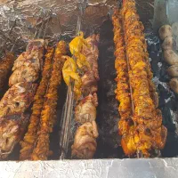 دستگاه مرغ بریان ذغالی