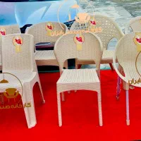 میز و صندلی پلاستیکی طرح یاسین