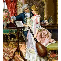 نخ ونقشه تابلو فرش