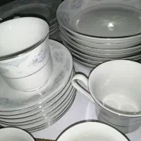 چینی،پیرکس،قاشق چنگال ،فنجان ،دیس برنجی|ظروف سرو و پذیرایی|شیراز, رکن‌آباد|دیوار