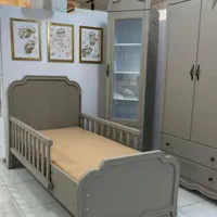 سیسمونی سرویس خواب تختخواب میز ارایش میز تحریر کمد|تخت و سرویس خواب|همدان, |دیوار