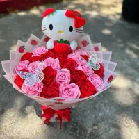 دسته گل کیوت عروسکی (استیج و کیتی)|اسباب‌‌بازی|اردبیل, |دیوار