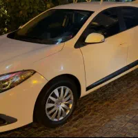 رنو فلوئنس 2017 بی رنگ سفید