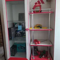 کمد کتابخانه بوفه تمام mdf|کتابخانه، شلف، قفسههای دیواری|سنندج, |دیوار