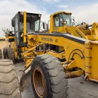 گریدر ولو  ماشین‌آلات راهسازی  آماده به کار