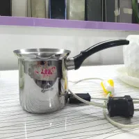 قهوه جوش برقی استیل|قوری، کتری، قهوه‌ساز دستی|اندیشه, اندیشه فاز ۴|دیوار