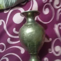 گلدان ابکاری نقره