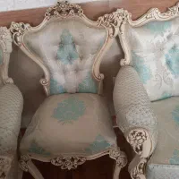 مبلمان ۹نفره کاملا سالم و تمیز درحد نو|مبلمان خانگی و میز عسلی|وحیدیه, |دیوار