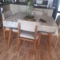 میز ناهارخوری خوری چهار نفره تمیز شیک