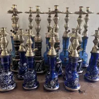 قلیان برنجی در دو سایز فروش به صورت کلی