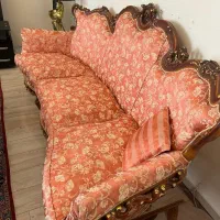 فروش مبل ۷نفره ومیزوصندلی  نهارخوری