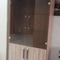 ویترین یا کتابخانه|کتابخانه، شلف، قفسههای دیواری|اصفهان, ابر|دیوار