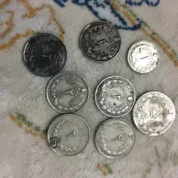 ۸ عدد سکه نقره