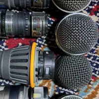 تعدادی باند بلندگو و میکروفن و یک دستگاه دایناکورد|سیستم صوتی خانگی|ری, تقی آباد|دیوار