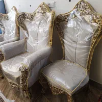 مبل سلطنتی شیک بسیار تمیز|مبلمان خانگی و میز عسلی|قم, شهرک قدس|دیوار